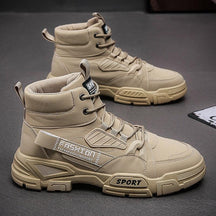 Bota Masculina Militar Couro Titanium - Loja Rinove