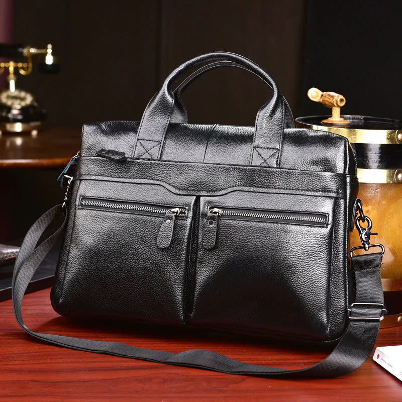 Bolsa Masculina de Couro Legítimo - Loja Rinove